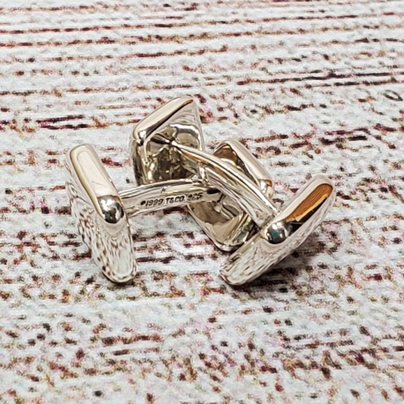 Tiffany and Co. Cushion Cufflinks - Picture 2 of 5